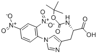 N - (tert butoxycarbonyl) -1- (2,4-dinitrophenyl) - L-histidine